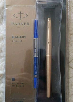 Ручка ролер parker galaxy gold