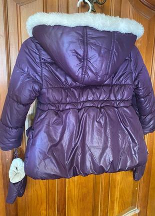 Зимова куртка для дівчинки фірми georg3 фото