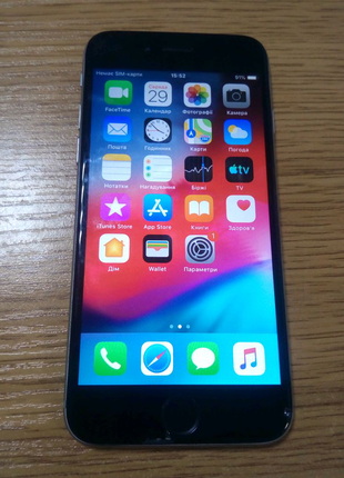 Смартфон apple iphone 6 (a1586)