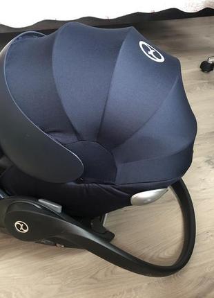 Cybex cloud q midnight blue автокрісло cybex 0+2 фото