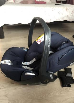 Cybex cloud q midnight blue автокрісло cybex 0+3 фото