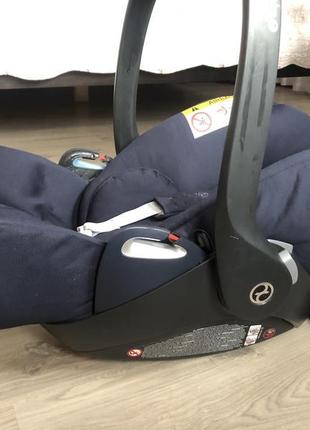 Cybex cloud q midnight blue автокрісло cybex 0+4 фото