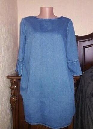 Джинсовое платье платье- f&amp;f из нимечки