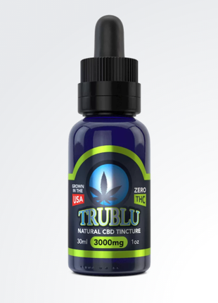 Масло trublu natural – cbd tincture 3000mg blue moon hemp