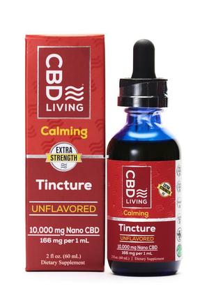 Масло cbd tincture - cbd oil drops 10000 mg cbd living