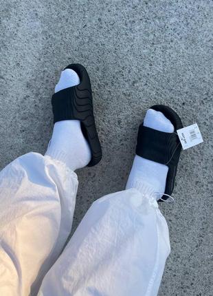 Adidas adilette black slides5 фото