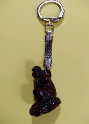 Брелок вінтажний "мавпочка" пластиковий.