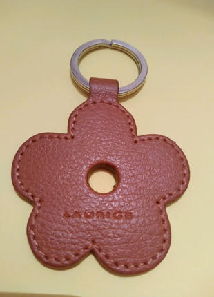 Брелок -квітка вінтажний, шкіряний laurige імпортний
