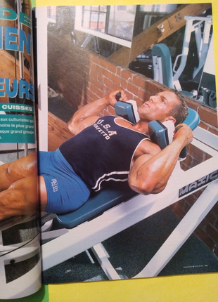 Журнал "muscle & fitness" viii/ 2001французькою4 фото