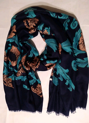 Шарф палантин 185 × 98см жіночий з віскози.