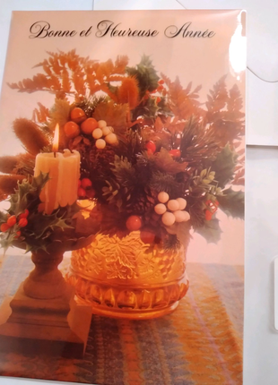 Листівка з новим роком 21,5×14,7з конвертом, ірландія.