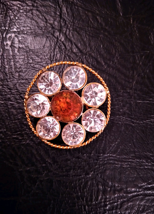 Брошка вінтажна з клеймом люм, срср