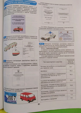 Правила дорожнього руху в ілюстраціях, російською, 2006, україна11 фото