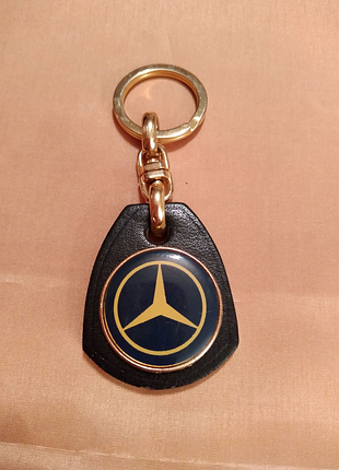 Брелки вінтажні для ключів шкіряні, імпортні.