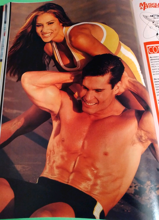 Журнал "muscle & fitness" ii/2000р.французькою7 фото