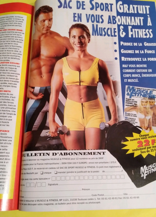 Журнал "flex"по бодібілдінгу x,xi 2001р.французькою13 фото