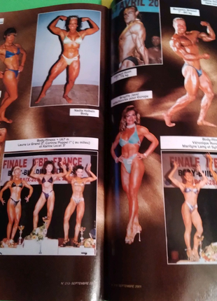 Журнал n213 "le monde du muscle" бодібілдінг французькою 9/2001р.6 фото