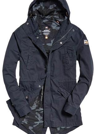 Милитари куртка парка superdry military rookie (m)