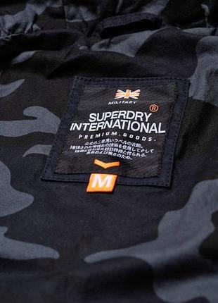 Милитари куртка парка superdry military rookie (m)8 фото