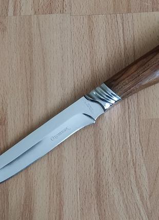 Нож охотничий «охотник», нескладной 28 см, сталь 65х13 с чехлом3 фото