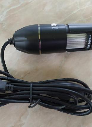 Цифровий електронний usb мікроскоп 1600х3 фото