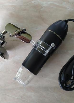 Цифровий електронний usb мікроскоп 1600х6 фото