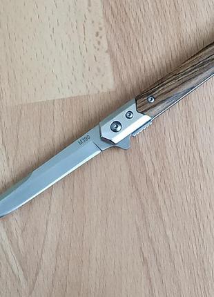 Туристический складной нож flipper m390 для охоты и рыбалки 21 см