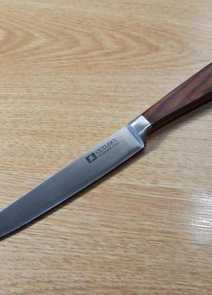 Кухонний ніж з нержавіючої сталі. ніж для нарізки. ніж для риби2 фото