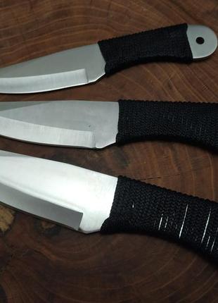 Метальні ножі 3 шт4 фото