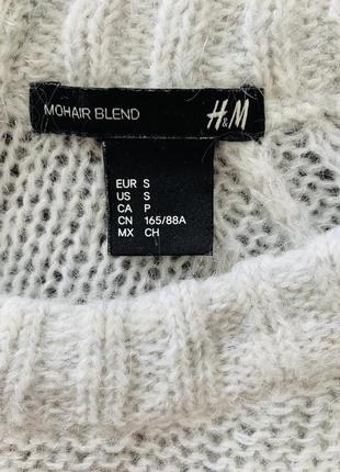 Светр boxy з мохеру h&m5 фото