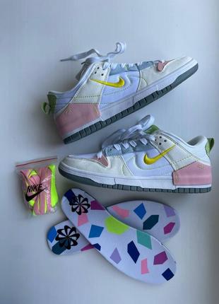 Nike dunk low disrupt 2 “easter pastel” wmns1 фото