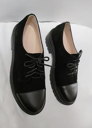 Дерби. ботинки из натуральной кожи ручной работы премиум качества