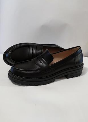 Лоферы из натуральной кожи ручной работы премиум качества