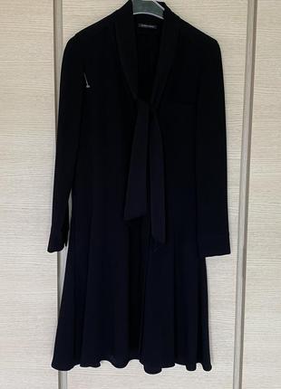 Многослойное коктейльное всесезонное платье миди strenesse размер s