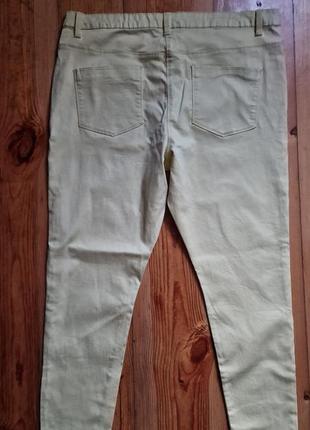 Брендові фірмові англійські жіночі демісезонні літні джинси nutmeg,оригінал,нові,великий розмір 18анг.,висока посадка.2 фото