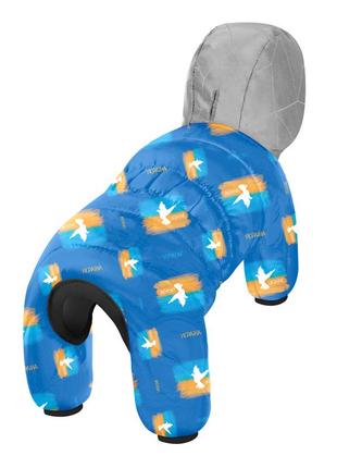 Комбинезон для собак waudog clothes рисунок "флаг", m47, в 69-72 см, с 41-44 см