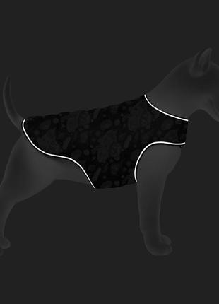 Курточка-накидка для собак waudog clothes, рисунок "рик и морти 1", m, а 37 см, b 52-62 см, с 36-47 см5 фото