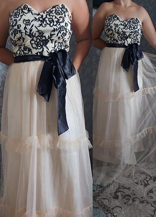 Вечернее очень красивое выпускное платье