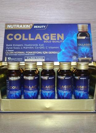 Питної рідкий колаген - collagen gold quality "tm nutraxin"5 фото