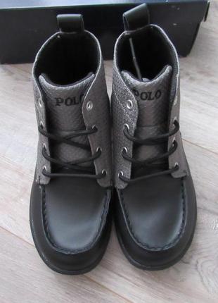Ботинки деми polo ralph lauren ranger sport fashion boot 32.5eur4 фото