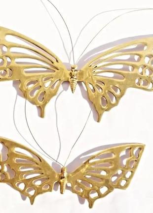 Унікальні настінні метелики. панно.
надзвичайно рідкісні!☝️
латунь.6 фото