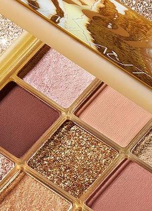 Палетка huda beauty gold obsessions1 фото