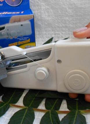 Швейна міні-машинка handy stitch, ручна швейна машинка8 фото