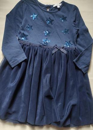 Bluezoo нарядное платье для девочки1 фото