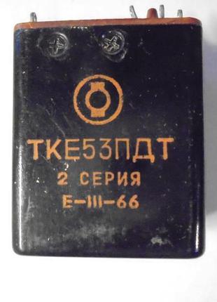 Реле тке53пдт, тке53пд