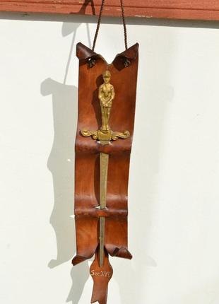 Шикарне панно! шабля(меч) на щиті! 60 див. germany!