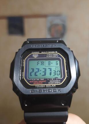 Рідкісні casio g-shock gw-m5600a метал кейс, tough solar, multi..