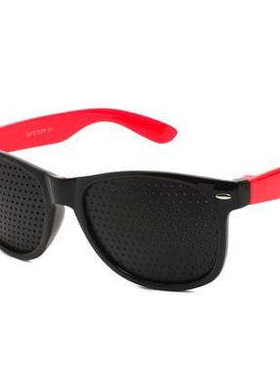 Очки - тренажеры ( перфорационные очки ) "mystery" 001 c15