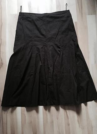 Спідниця шоколадна 48 розміру