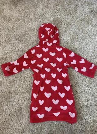 Теплий халатик на дівчинку 3-5 років 2